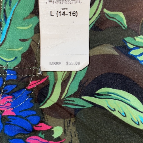 Polo Ralph Lauren (NWT) tropical swimming trunks for boys. Size L(14-16). - Picture 3 of 3